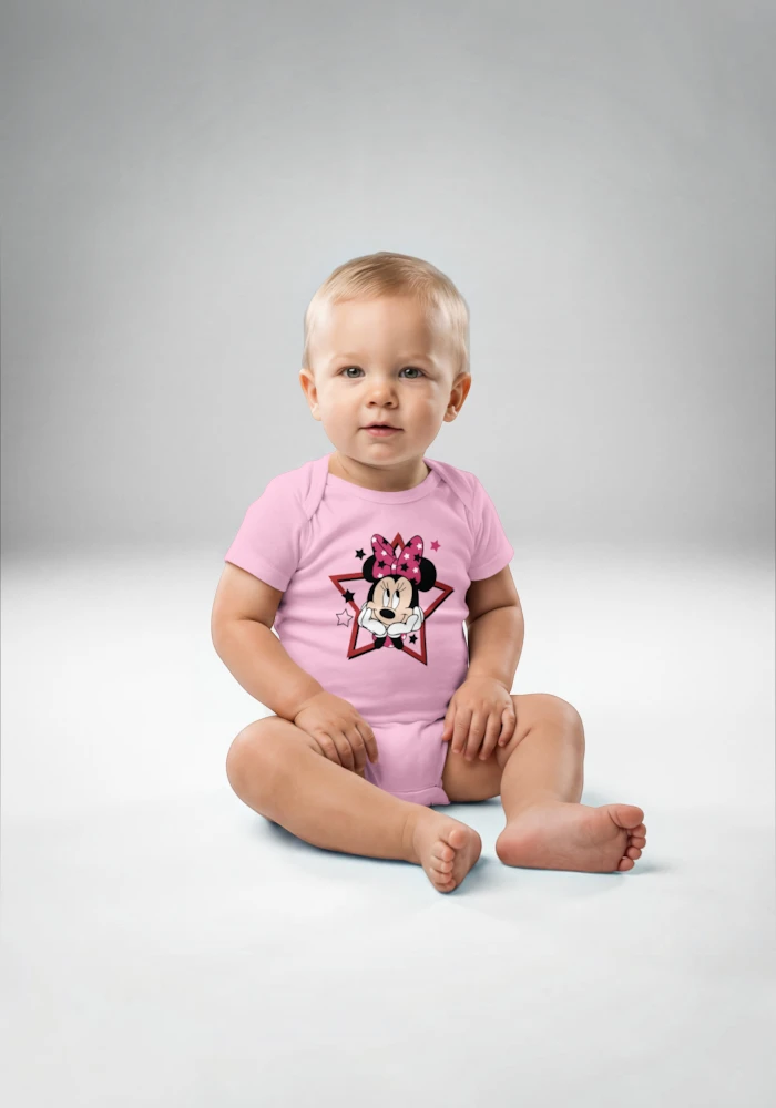 Baby Bodysuit Mouse Girl