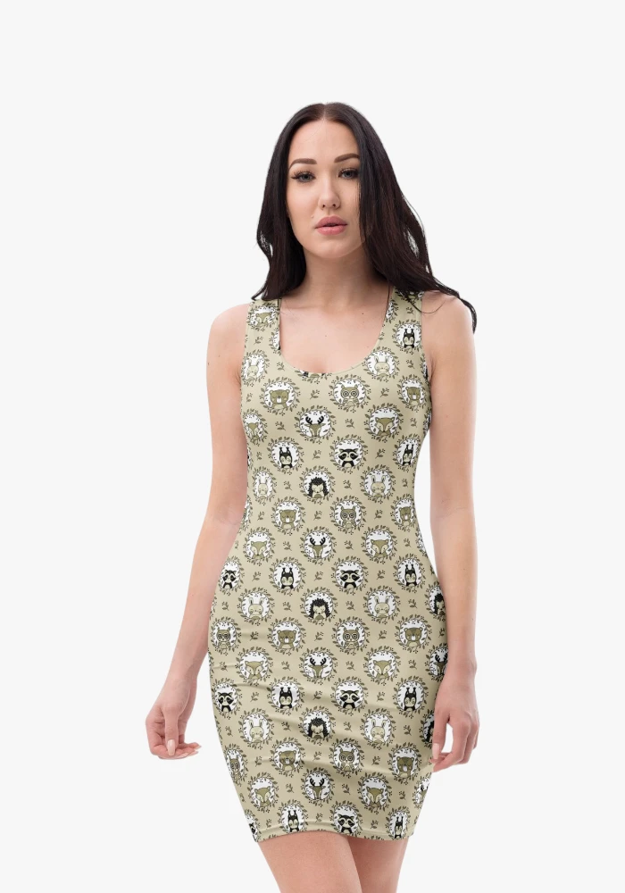 Bodycon Kleid CUTE