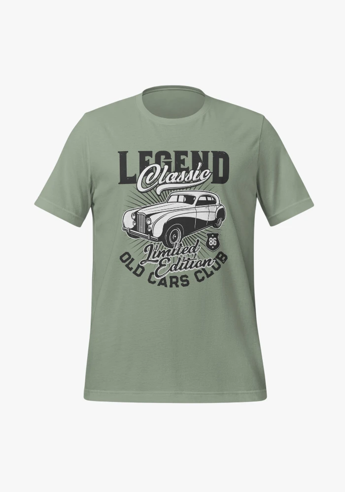 Cotton T-Shirt Old Cars Club