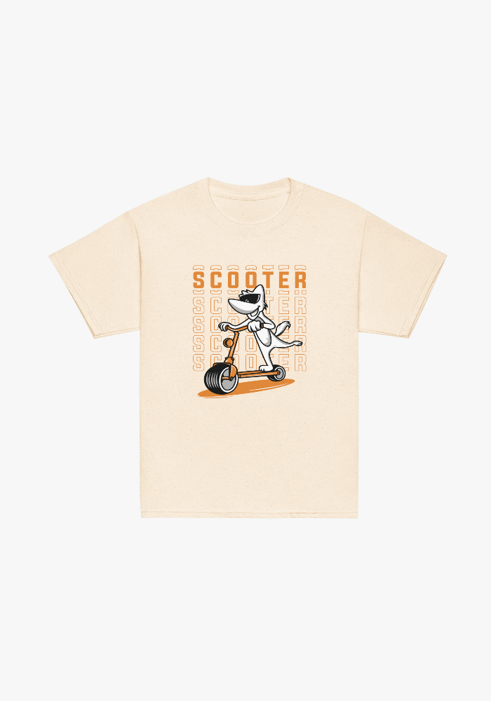 Cotton T-Shirt Scooter