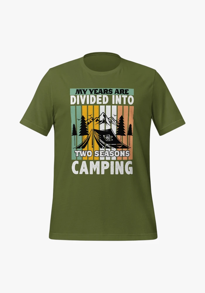 Cotton T-Shirt Camping