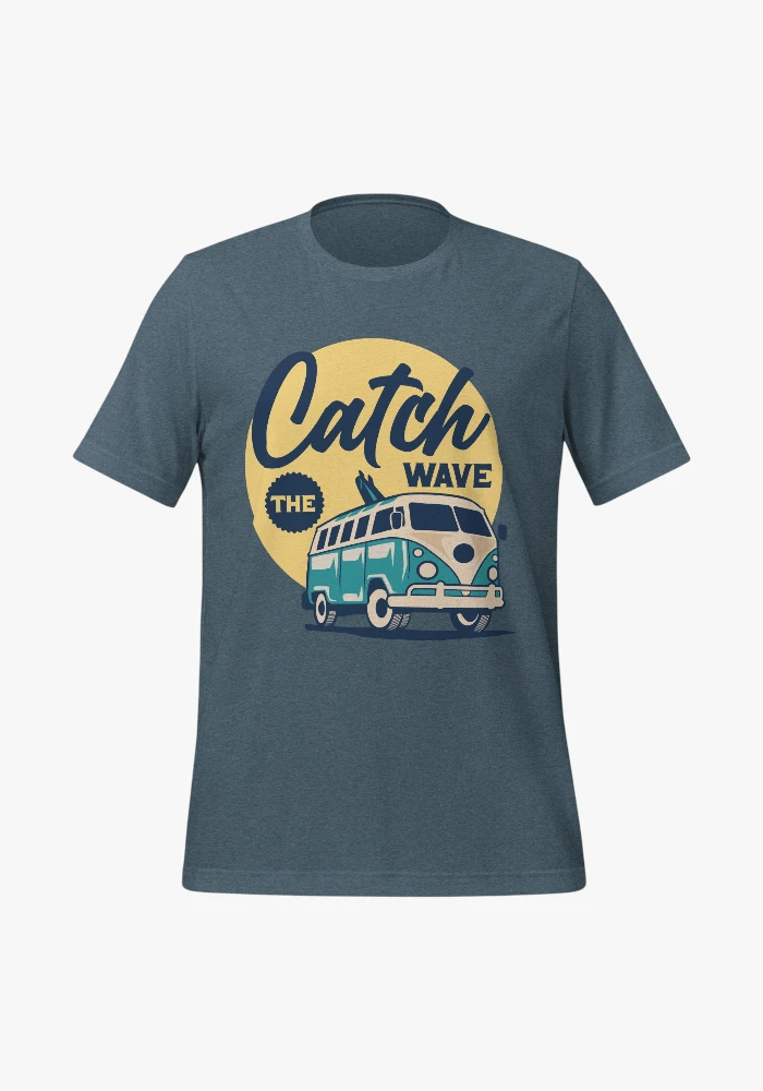 Cotton T-Shirt Catch the Wave