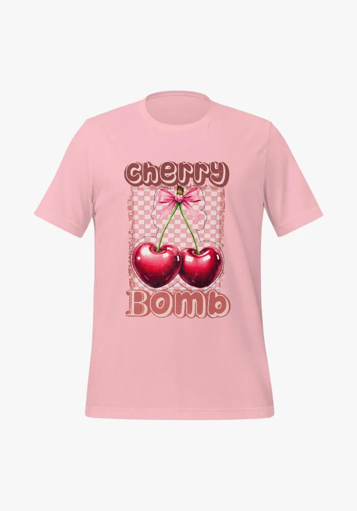 Cotton T-Shirt Cherry