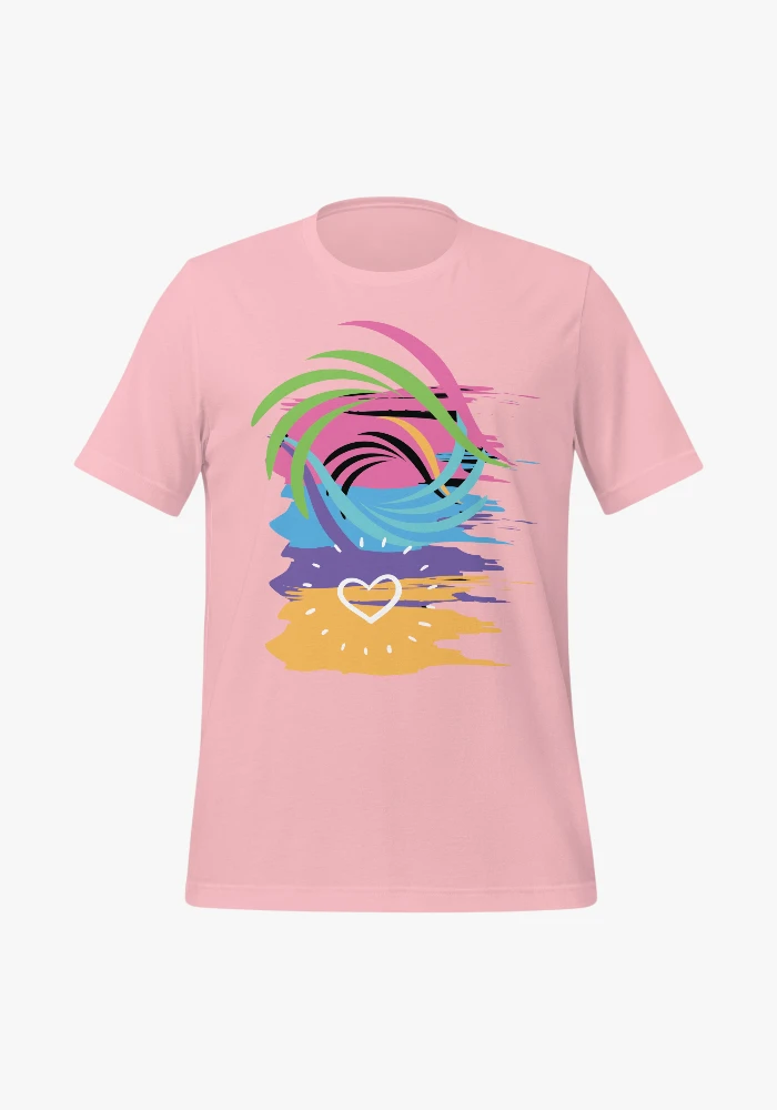 Cotton T-Shirt Love Art