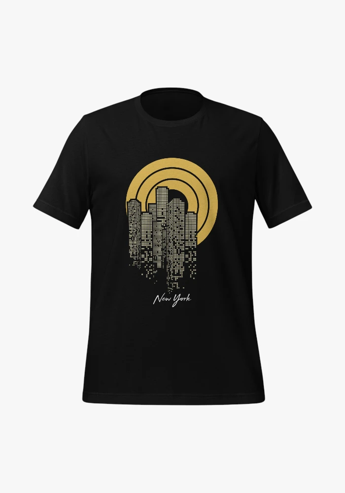 Home 2 Baumwoll T-Shirt New York