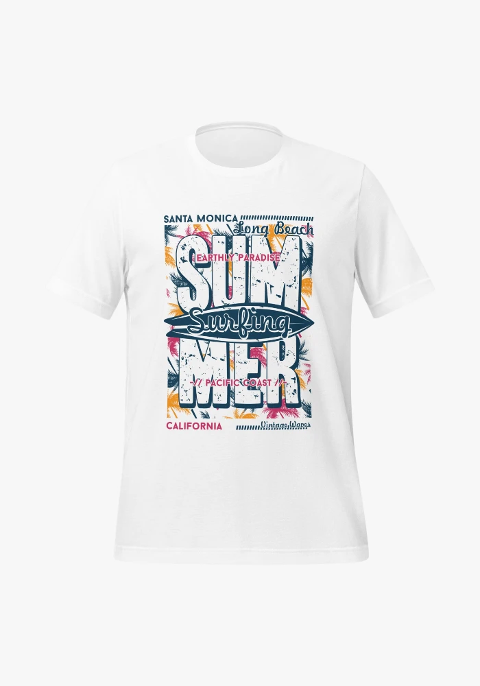 Cotton T-Shirt Santa Monica
