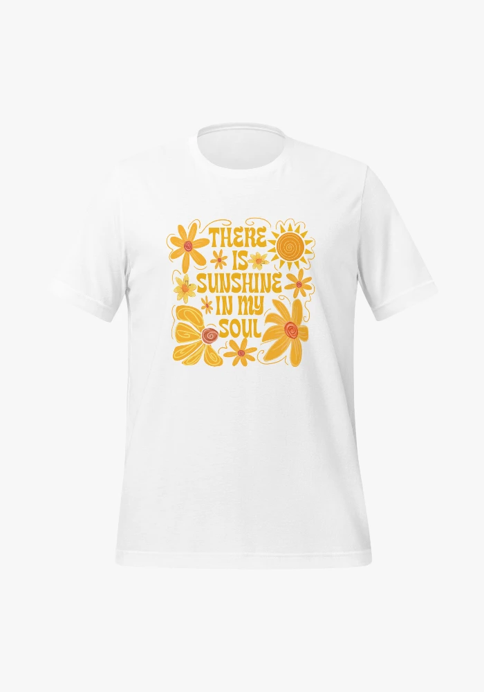Cotton T-Shirt Sunshine in My Soul