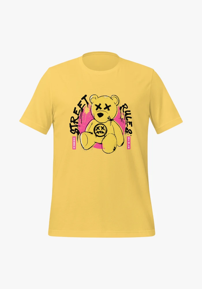 Cotton T-Shirt Street Rules